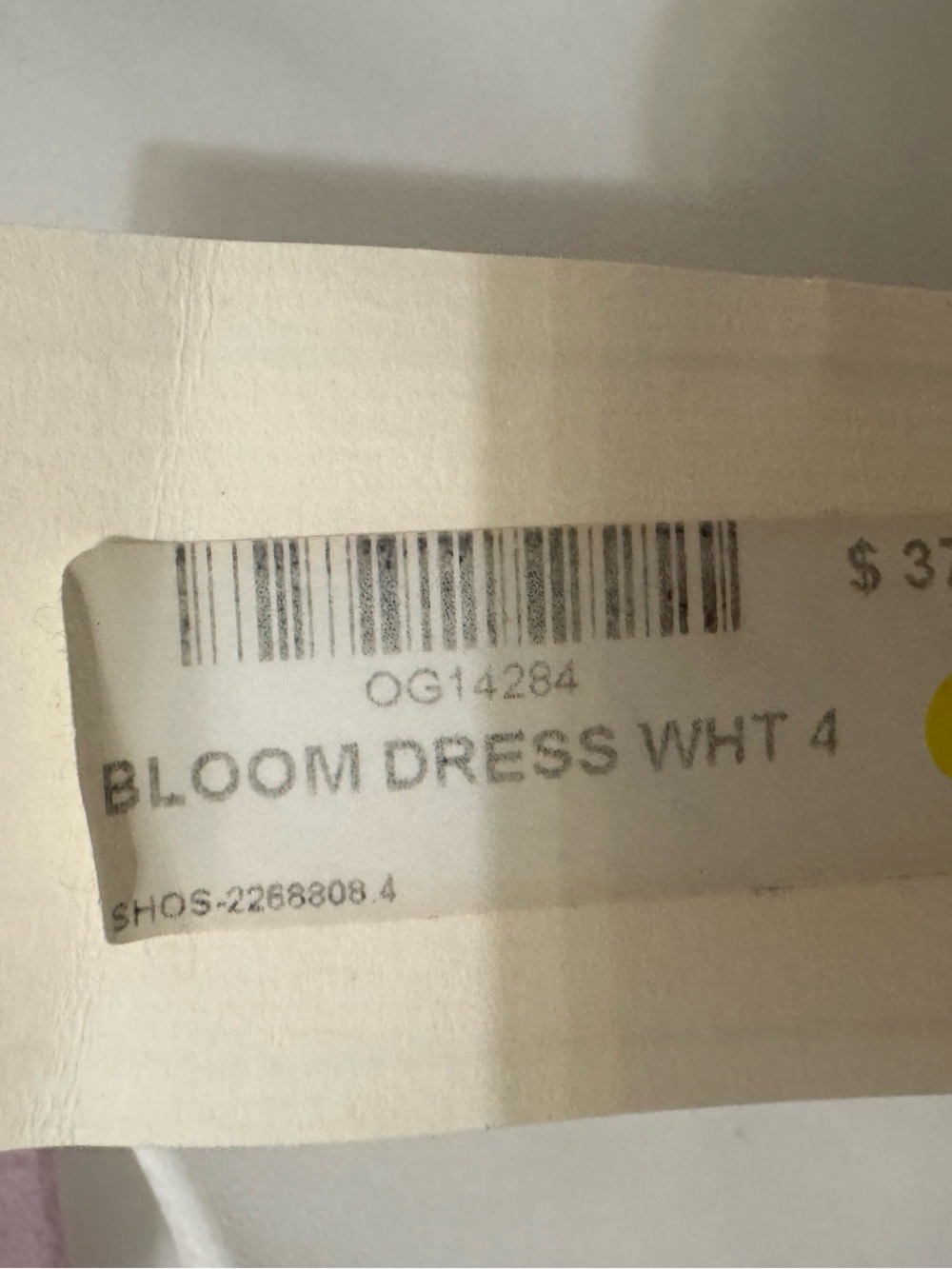 Shoshanna Bloom Dress White Size 4 - Picture 6 of 7